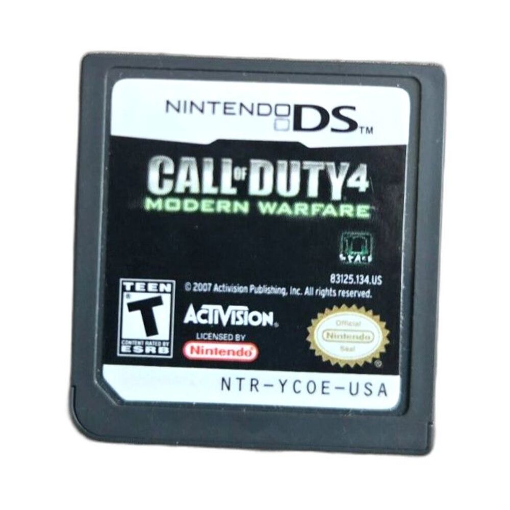 Call of Duty 4: Modern Warfare Nintendo DS 3DS (Cartridge Only) Tested